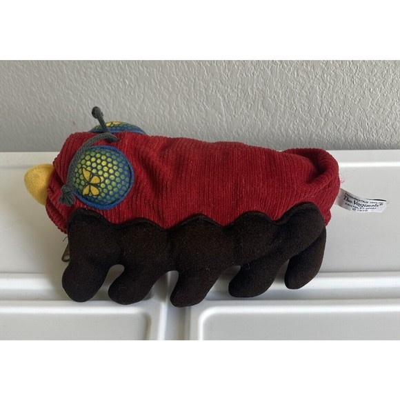 Vintage 1980 Freemountain Toy Vegimals 10" Butterfly Caterpillar Transform - Picture 3 of 12